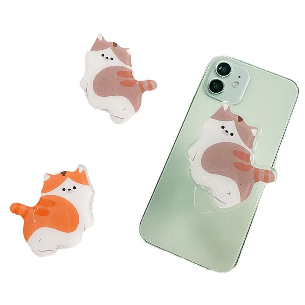 Amazon | スマホグリップ スマホリング かわいい ねこ 猫 スマホ